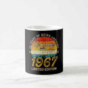 58 Jahre alt 1967 Retro Phantastisch 58. Geburtsta Kaffeetasse