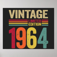 58 Jahre Alte Geschenke Vintag 1964 58. Geburtstag