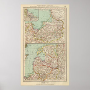 58 Ostpreußen, baltische Staaten Poster