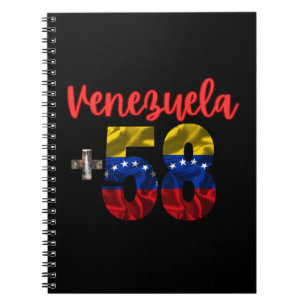58 Venezuela Pride authentische venezolanische Wur Notizblock
