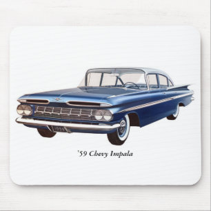 '59 Chevy Impala-Mauspad Mousepad