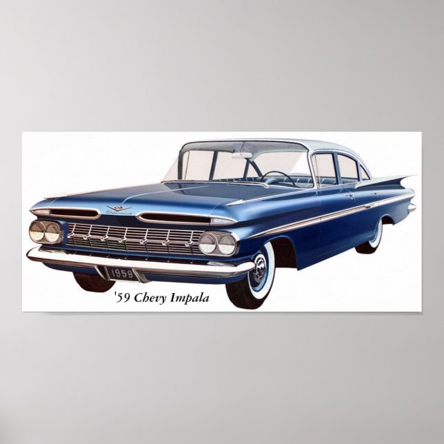 '59 Chevy Impala Poster (Vorne)