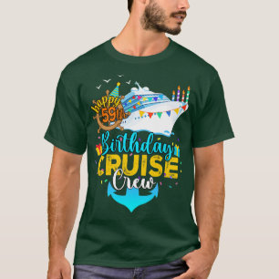 59. Geburtstag Kreuzfahrt Crew T-Shirt