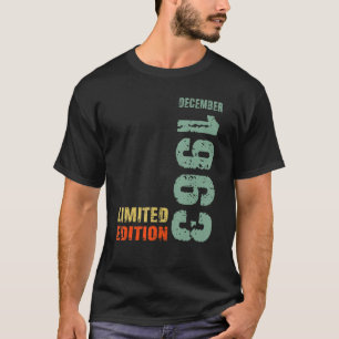 59. Geburtstag Mann 59 Jahre Dezember 1963 T-Shirt
