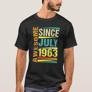 59 Jahre alte Legende seit Juli 1963 59. Geburtsta T-Shirt