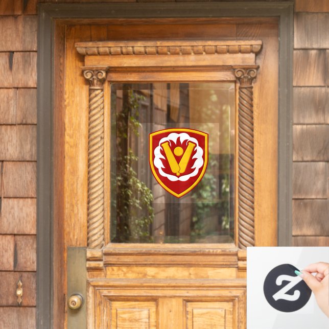 59. Ordnance 164. MP-Patch Fensteraufkleber (Haustür)