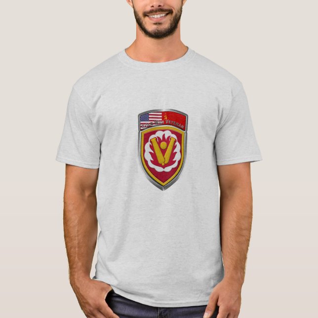 59. Ordnance Brigade Kalter Krieg Veteran T-Shirt (Vorderseite)