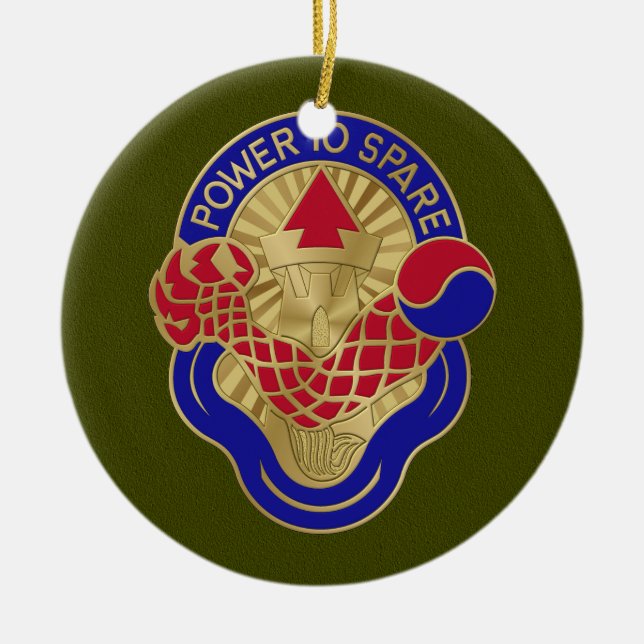 59. Ordnance Brigade Keramik Ornament (Vorne)