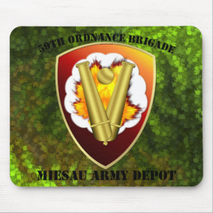 59. Ordnance Brigade Patch Mousepad