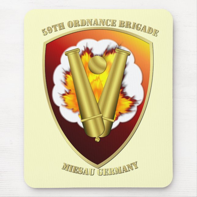 59. Ordnance Brigade Patch Mousepad (Vorne)