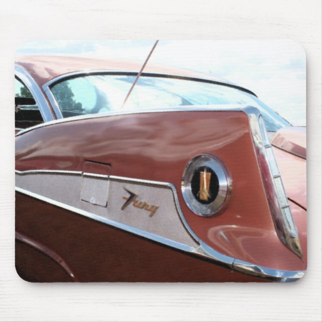 59 Plymouth Sport-Wut-Coup Mousepad (Vorne)