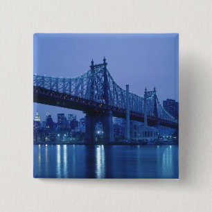 59th Street Bridge, New York, USA Button