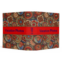 2" classeur personnalisable de vacances