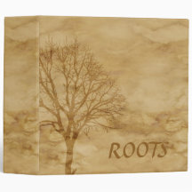 Classeur de généalogie de l'arbre des racines vint
