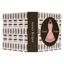 Classeur de recette de tablier de Vntage