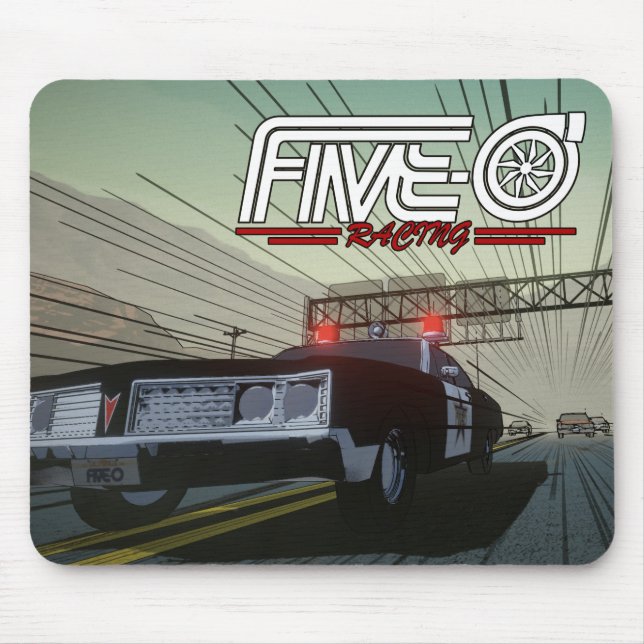 5-0 Chase Mousepad (Vorne)