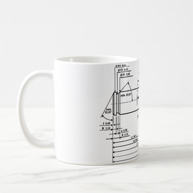 5.56x45mm NATO-Kaffee-Tasse Kaffeetasse (Links)