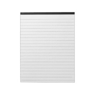 5,5" x 6" Kompakt-Notizblock mit 40 linierten Seit Notizblock