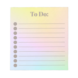 5,5" x 6" Notepad - 40 Seiten Notizblock