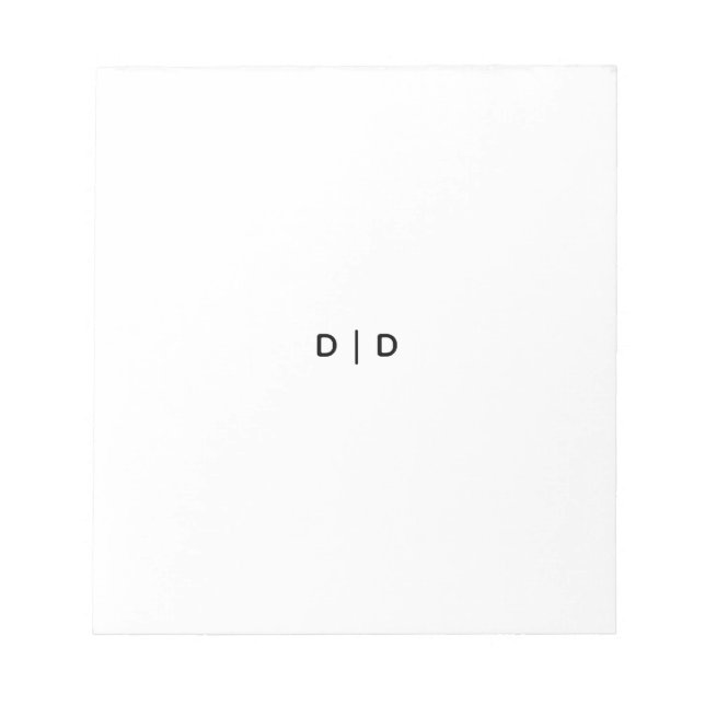 5,5" x 6" Notizblock (Vorderseite)