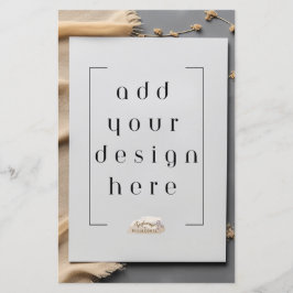 5,5" x 8,5" Flachkarte