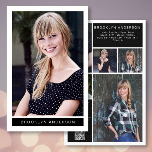 5,5 x 8,5 pouces Moderne, 6 modèles de photo