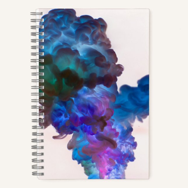 5,5" x 8,5" SpiralNoteboot Notizbuch (Vorderseite)