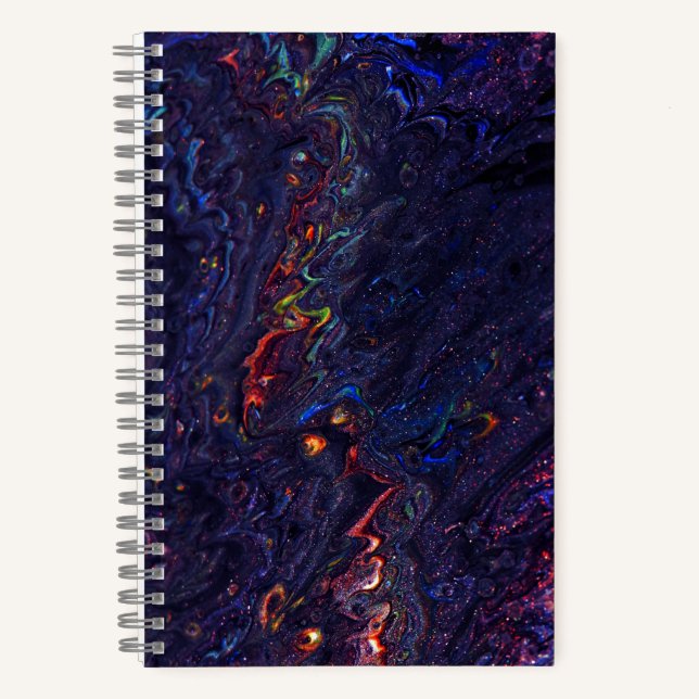 5,5" x 8,5" SpiralNoteboot Notizbuch (Vorderseite)