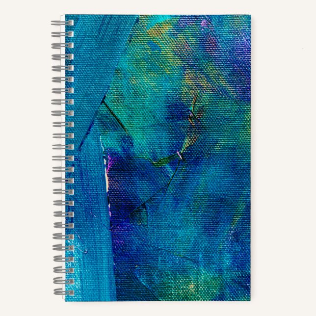5,5" x 8,5" SpiralNoteboot Notizbuch (Vorderseite)