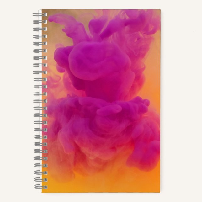 5,5" x 8,5" SpiralNoteboot Notizbuch (Vorderseite)