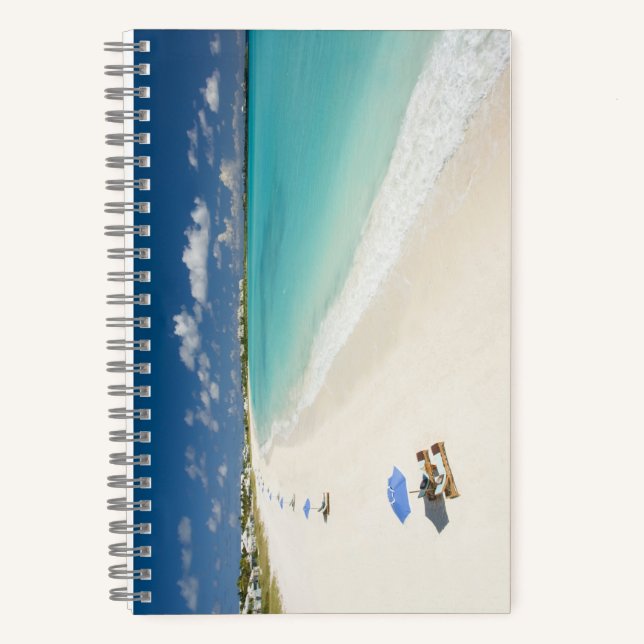 5,5" x 8,5" SpiralNoteboot Notizbuch (Vorderseite)