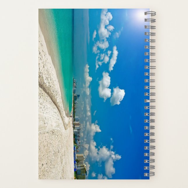 5,5" x 8,5" SpiralNoteboot Notizbuch (Rückseite)