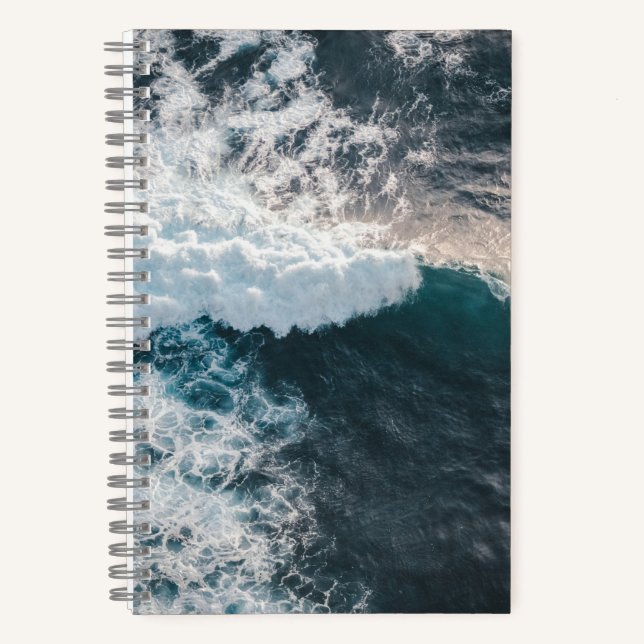 5,5" x 8,5" SpiralNoteboot Notizbuch (Vorderseite)