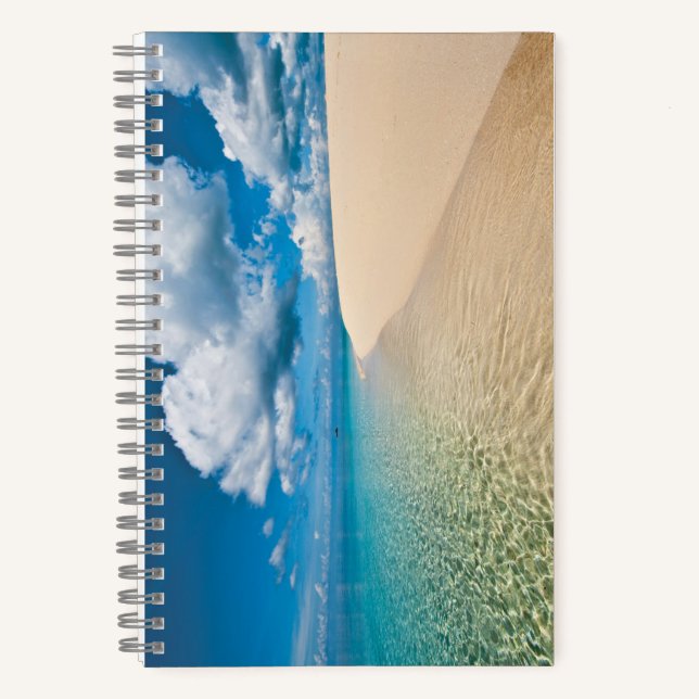5,5" x 8,5" SpiralNoteboot Notizbuch (Vorderseite)