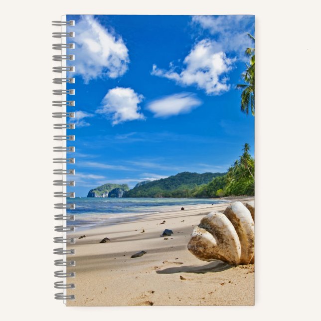 5,5" x 8,5" SpiralNoteboot Notizbuch (Vorderseite)