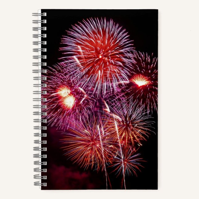 5,5" x 8,5" Spiralnotizbuch Notizbuch (Vorderseite)