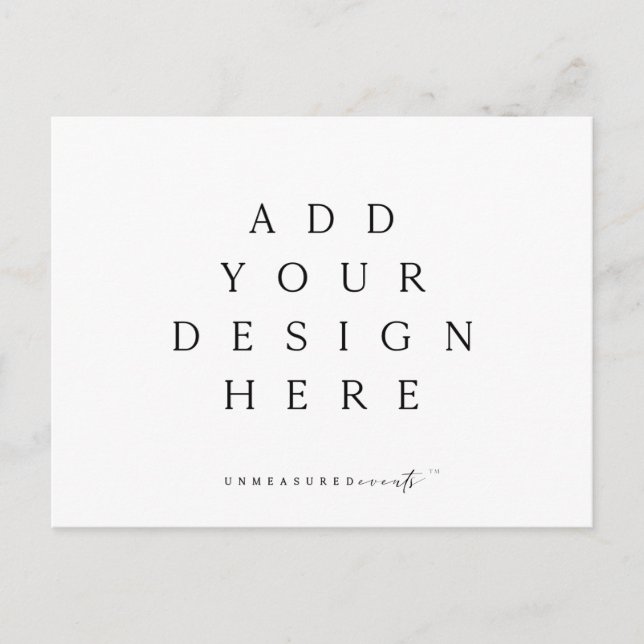 5,5x4,25" Horizontaler Postkartendruck Postkarte (Vorderseite)