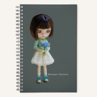 5.5x8.5 Journal: Between Stations Notizbuch