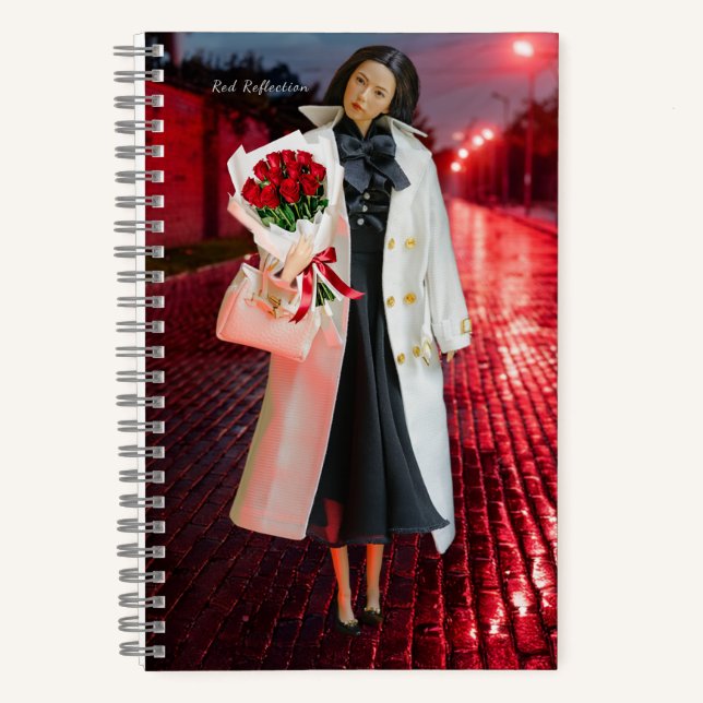5.5x8.5 Journal : Reflet Rouge (Recto)