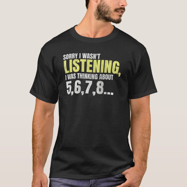 5 6 7 8 Choreograf-Tanzangebot für ein Tanz T-Shirt (Vorderseite)