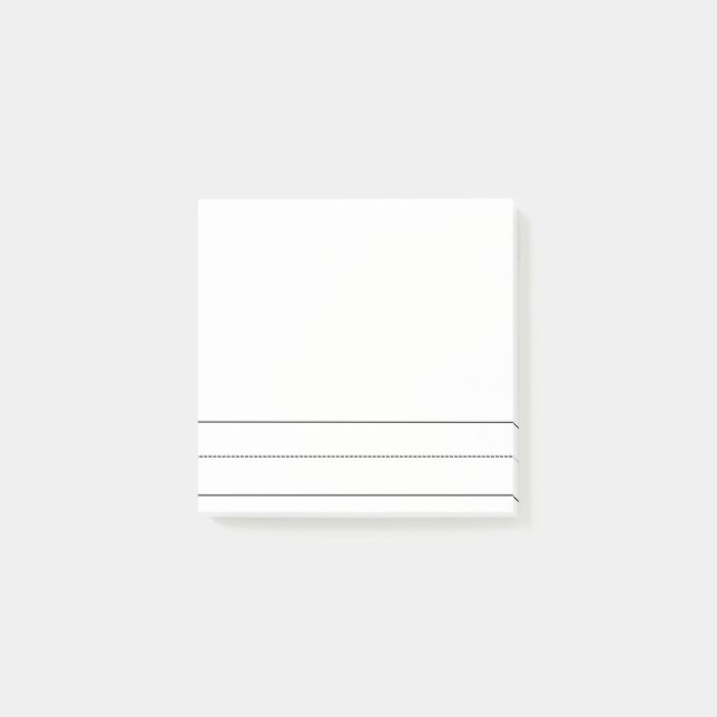 5/8 Primärverschließbare Post-it-Hinweise Post-it Klebezettel (Vorderseite)