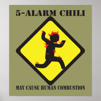 5 Alarm-Chili-Poster Poster