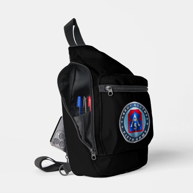 5. Armee "ARMY NORTH" Crossbody Bag (Offen)
