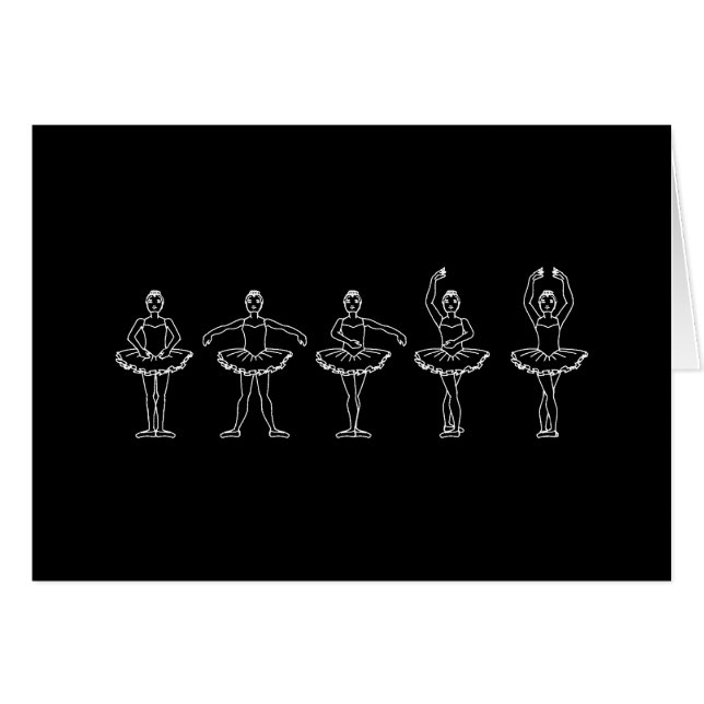 5 Ballett-Positionen (Vorderseite (Horizontal))