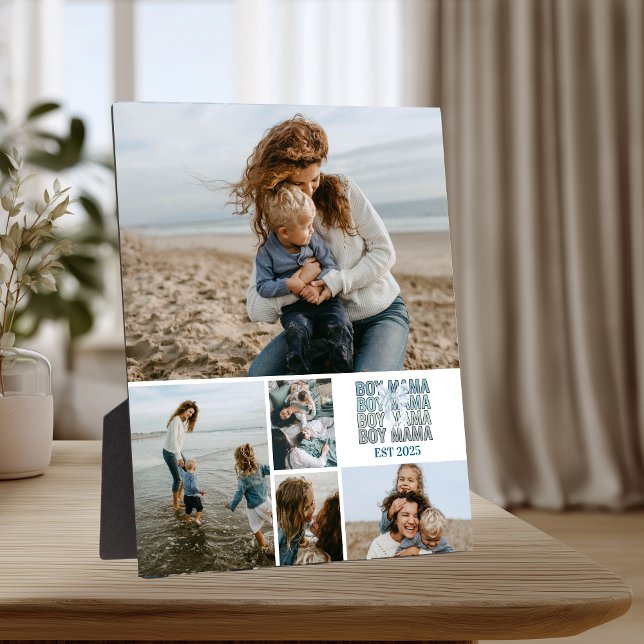 5 Benutzerdefinierte Fotocollage Beste Mutter über Fotoplatte (Von Creator hochgeladen)