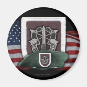 5. besondere Kräfte greller Fort Campbell Magnet