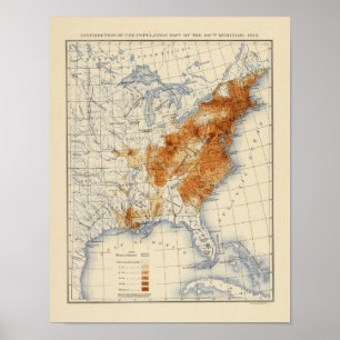 5 Bevölkerung 1820 Poster