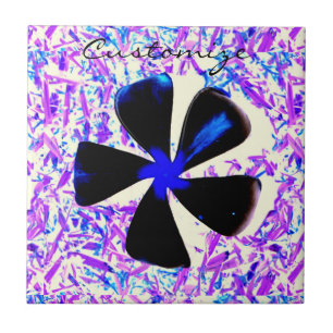 5 blättrige Pinwheel Blume Thunder_Cove Fliese