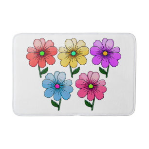 5 Blume Design Badematte