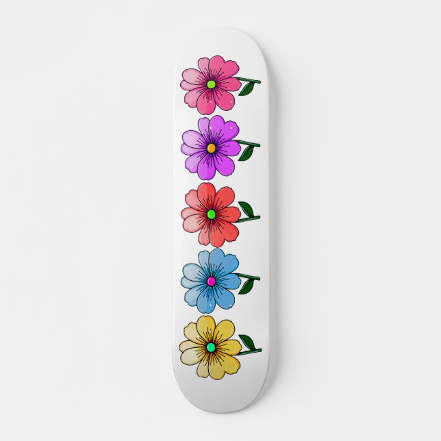 5 Blume Design Skateboard (Vorne)